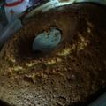 El cooksnap de Gimena Sabando cuando hizo Budín de naranja.