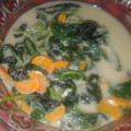 Cooksnap dari Ranin untuk resep Bobor Bayam