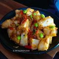 Cooksnap Zieta Ali semasa beliau membuat Nasi impit goreng.