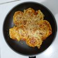 Cooksnap dari Iftah untuk resep Pizza roll teflon eggless