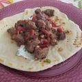El cooksnap de Vanesa Seijas cuando hizo Tacos de Pollo con salsa verdeo.