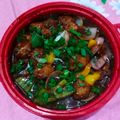 Mamta Shahu का कुकस्नैप जब उन्होंने ग्रेवी मंचूरियन (gravy manchurian recipe in Hindi) बनाया था।