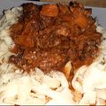 El cooksnap de Sueli 🇦🇷 cuando hizo SALSA BOLOÑESA AUTÉNTICA CON PASTA. JON STYLE.