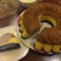 Cooksnap dari Netty Basri untuk resep Puding Coklat Lapis Marie dengan siraman Fla
