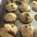 El cooksnap de Alfonsina Bertoli Lorenzatti cuando hizo Muffins de banana, avena, nueces y chips de chocolate.