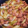 El cooksnap de Valeria Reyes cuando hizo Deli salchichas.