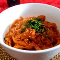 El cooksnap de danirimar1972 cuando hizo Fideos de arroz con gambas en salsa de soja.