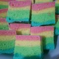 Cooksnap dari delian sjiariel (ssmum) untuk resep Bolu Kukus Rainbow irit telur