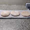 El cooksnap de Carina Corvalan cuando hizo Pan pita o pan árabe.