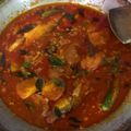 Cooksnap Nizam Yussop semasa beliau membuat Kari Ikan.
