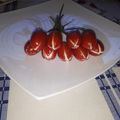 El cooksnap de Mirian Enciso cuando hizo Tomates rellenos en ramo de tulipanes San Valentín.