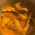 El cooksnap de Noelia cuando hizo Conejo en salsa de tomate y especias.