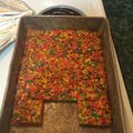 wsharp7718's cooksnap of when they made Fruity Pebbles Treats.