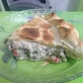 El cooksnap de Verito cuando hizo Tarta de acelga.