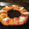 El cooksnap de Elizabeth Perez Hernandez cuando hizo Roscón de reyes con cobertura de chocolate con Thermomix.
