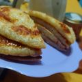 El cooksnap de Mariana Rodriguez cuando hizo Panqueques Americanos (Hotcakes) SIN HUEVO.