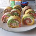 Cooksnap dari Indah Wati untuk resep Bolu gulung kukus rainbow
