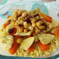 El cooksnap de Emma Buckley cuando hizo Cuscús de pollo con verduras y caramelizado, al estilo marroquí.