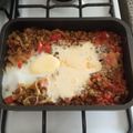 El cooksnap de Auro maidana cuando hizo Colchón de porotos mung.