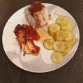 Didodance's cooksnap of when they made Teriyaki Lachs mit asiatischem Gurkensalat.