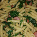 jacksonheather138's cooksnap of when they made Spinach and Sausage Pasta.
