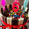 El cooksnap de lilianabrochero cuando hizo Tarta kit kat con bizcocho de chocolate .