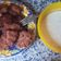 El cooksnap de Paloma Garrido cuando hizo Filetes rusos con patatas y salsa Roquefort.