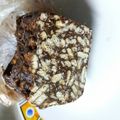 El cooksnap de Florencia Pazos cuando hizo Salchichón de chocolate uruguay.
