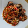 Cooksnap dari Rita Maristiani untuk resep Dendeng balado empuk