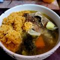 El cooksnap de Dianita Ruiz cuando hizo Caldo de Res.