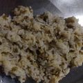 Devina kapoor's cooksnap of when they made Mung daal khichdi.