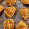Zsuzsanna Foki Cooksnap-ja, amikor elkészítette a(z) Tepertőkrémes pogácsa (hajtogatás nélkül is leveles töpörtyűs pogácsa) receptet.