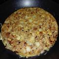 El cooksnap de Beatriz Torres Tovar cuando hizo Tortilla Española estilo Sonora.