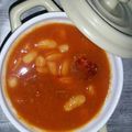 El cooksnap de María José MR 👨‍👩‍👧 cuando hizo Alubias Blancas con Chorizo.
