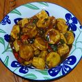 Cooksnap dari Kristina Inti untuk resep Egg Tofu Saus Tiram