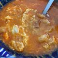 El cooksnap de Irene-Guirao cuando hizo Sopa castellana.