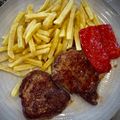 El cooksnap de Arianne cuando hizo Solomillo de ternera con pimientos de piquillo.