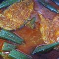 Cooksnap farramin semasa beliau membuat Asam Pedas Ikan Kembung Termenung🍲.