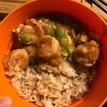 Cora C. Lee 的 滑蛋蝦仁燴飯 cooksnap