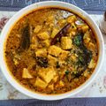 Ishita Rindani Mankad's cooksnap of when they made બેસન ઢોકળી નું શાક(Besan dhokli nu shak recipe in Gujarati).