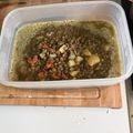 El cooksnap de Yaya cuando hizo Lentejas.