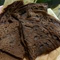 Cooksnap dari tru💫 untuk resep Pancake/Panekuk Coklat dengan isi Nutella dan Keju