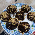 El cooksnap de Yazmín Abraham cuando hizo Masitas secas, rellenas,  trufas y coquitos, conitos, cuadraditos de limón,  bocaditos Mibauju, y  Mini rogels.