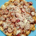 Cooksnap dari Lani_cecil untuk resep Pizza Roti Tawar Teflon