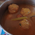 El cooksnap de Paqui Rebolo cuando hizo Caldo con pelotas murciano.