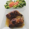 El cooksnap de GauchitosArgentinos cuando hizo Pollo a las finas hierbas estilo peruano (horno).