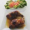 El cooksnap de GauchitosArgentinos cuando hizo Pollo a las finas hierbas estilo peruano (horno).