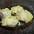 El cooksnap de Lady Marmalade cuando hizo Peras asadas con jamón y queso.