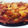 El cooksnap de Mahia Minteguiaga cuando hizo Torta invertida de peras🍐y manzanas🍎 😋.