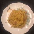 Cooksnap de Carla Beatriz Klamt quando cozinhou Spaghetti Carbonara.